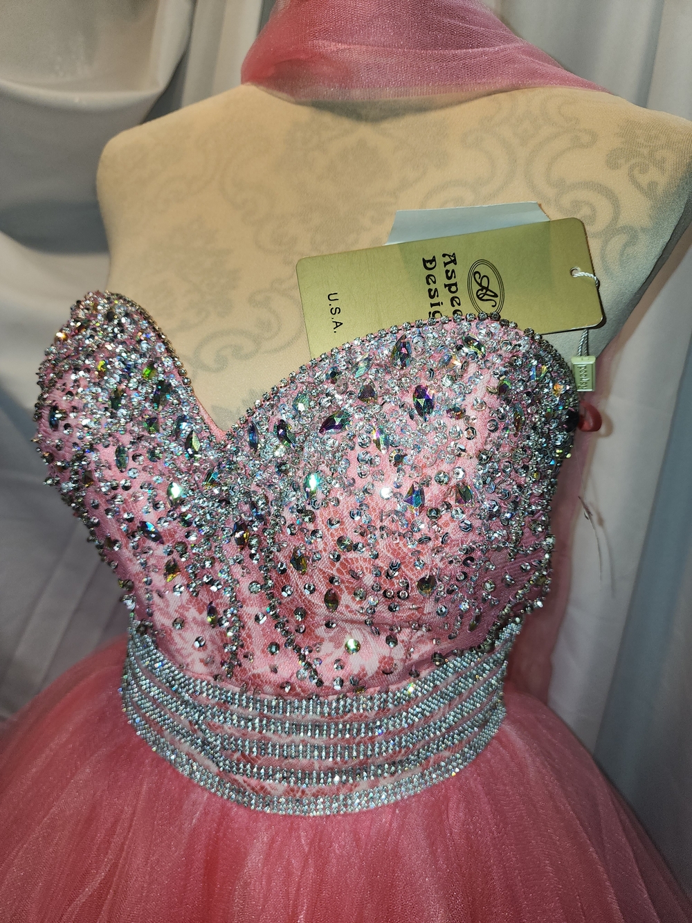 Sparkle Tulle Party Dress for Kids - Pink